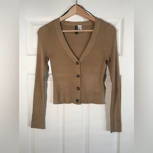 Cropped cardigan